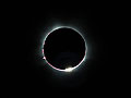 Bailys Beads, Solar Prominences, chromosphere during Total solar eclipse in Exmouth, Australia worldtimezone world time zone