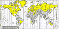 map daylight saving time