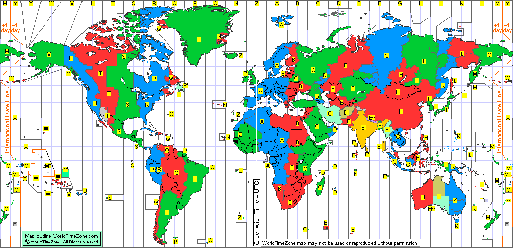 Zulu Time Zones Map Get Latest Map Update