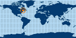 Location of Coram,United States